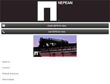 Tablet Screenshot of nepean.com